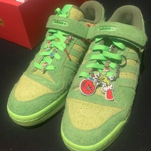 Adidas Grinch forum size 10.5 men